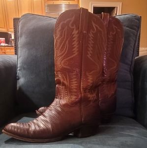 Lucchese men's western boot size 8.5 to 9